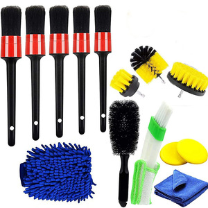 Town Head Car Wash Kit 9-Piece Set With Brushes Sponges And Cleaning Tools For Vehicle Maintenance - Product Image 5