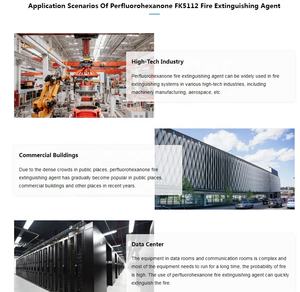FK5112 Perfluorohexanona Altamente Concentrada Cas 756-13-8 Agente Extintor de Incendios Limpio, Mismo Producto Químico que <span class=keywords><strong>Novec1230</strong></span> - Product Image 4
