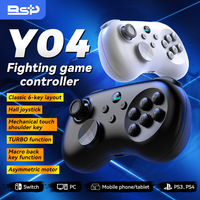 Manette de jeu mobile Y04 pour Switch, PS4, avec joystick à effet Hall, compatible tablettes PC, téléphones iOS et Android