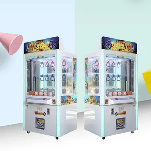 Grúa de juguete que funciona con monedas, operación de billetes de banco caliente, juego de intercambio directo, máquina de juego de llave Expendedora de juego popular