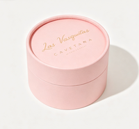 Tube Rond Personnalisé en Carton Écologique de Qualité Alimentaire pour Emballage de Gâteaux, Pâtisseries et Biscuits
