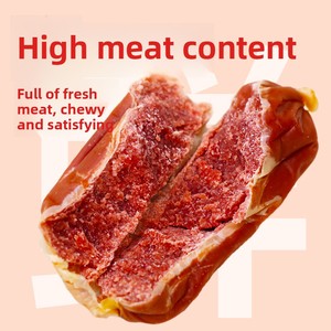 Golosinas para Perros Directas de Fábrica, Bajas en Grasa y Ricas en Energía, Salchichas de Pollo, Pato y Res para Recompensas de Entrenamiento; Carne Fresca Disponible al por Mayor - Product Image 3