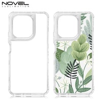 Funda de Teléfono Personalizada con Logotipo, Transparente, Sublimable, Resistente a Impactos y Caídas, 3 en 1, de TPU y PC, para Redmi Note 13 4G