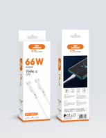 Câble de données USB intelligent XF-108CC en promotion, charge rapide 30W, Type-C vers Type-C, 1M, en PVC, cuivre pur