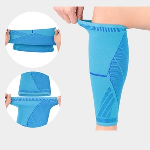 Unisex atmungsaktive Kompression hülsen Bein Kalb Schienbeins chienen Ellbogen Knies chützer Schutz Kupfer Waden hülse - Product Image 6