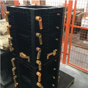 Moules préfabriqués en plastique de pilier de colonne romaine carrée en béton de ciment pour la Chambre - Product Image 5