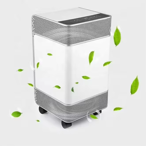 Purificateur d'air électrostatique sur pied électrique, filtre ESP lavable, haute efficacité, contrôle tactile, capteurs intelligents, silencieux - Product Image 1