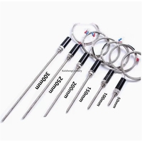 Sonde de température à résistance thermique PT100/E/J, thermocouple WRNK-191 en acier inoxydable de type K, sonde haute température