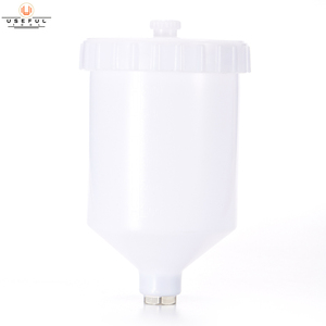 H827 Kit HVLP Püskürtme Tabancası 1000ml Kap H-827GK-2 3'lü Nozul İğne Hava Başlığı Seti+Hava Regülatörü Yerçekimi Beslemeli Döküm Tabanca Gövdesi Kaplama Kırmızı GS - Product Image 5