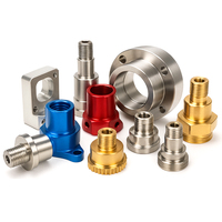 Servicios de Mecanizado CNC de 5 Ejes Personalizados OEM, Piezas Metálicas de Acero Inoxidable, Aluminio y Latón con Acabado Anodizado para Mecanizado