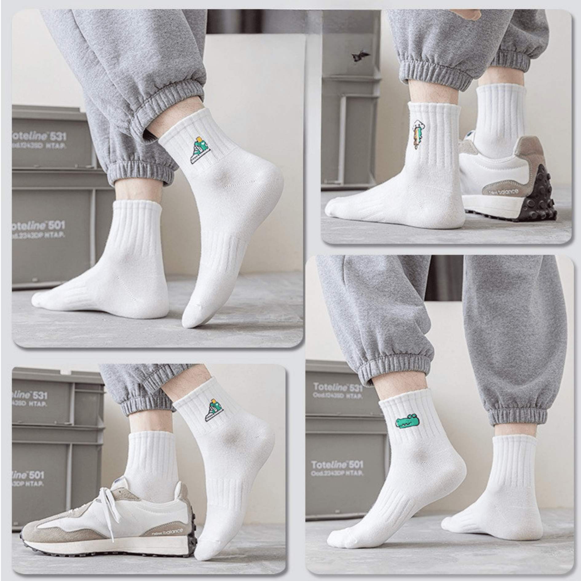 OEM Custom Embroidered LOGO Socks Professional Comfortable Breathable Boat Socks