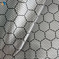 Tissu en graphène argenté réfléchissant la chaleur pour doublure intérieure de doudoune et manteau