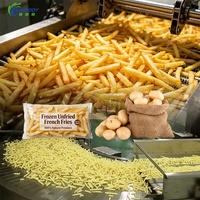 Shepody CE ISO gecertificeerde complete productielijn voor aardappelchips, frietjes en chips, machine voor het maken van aardappelchips