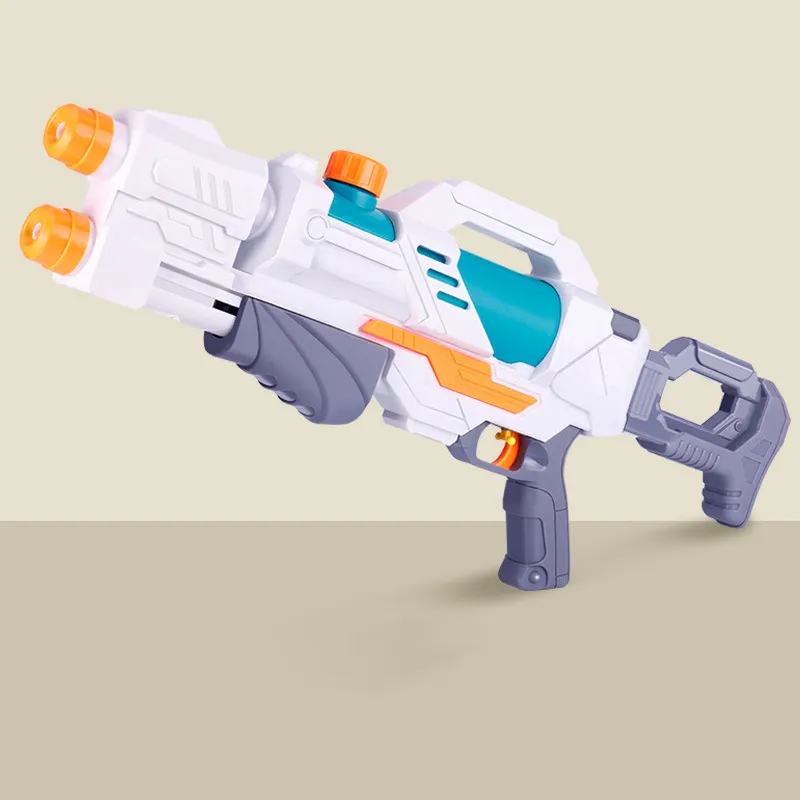Pistolet à eau de grande taille et à longue portée Design unique Super Gun Cool Plastic Shooter Populaire Summer Outdoor Toys Shooting Big Size