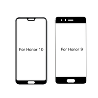 Pour Honor 9/9i/7X/6X/6A/7X/8X/8/10 sérigraphie pleine couverture protecteur d'écran verre trempé verre de protection pour téléphone