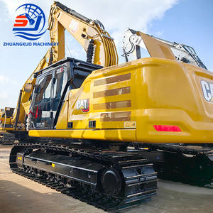 Excavatrice d'occasion Caterpillar 323 de 23 tonnes, avec système GPS, climatisation en cabine et train de roulement étendu, CE pour le dragage et les travaux de pipelines - Product Image 2