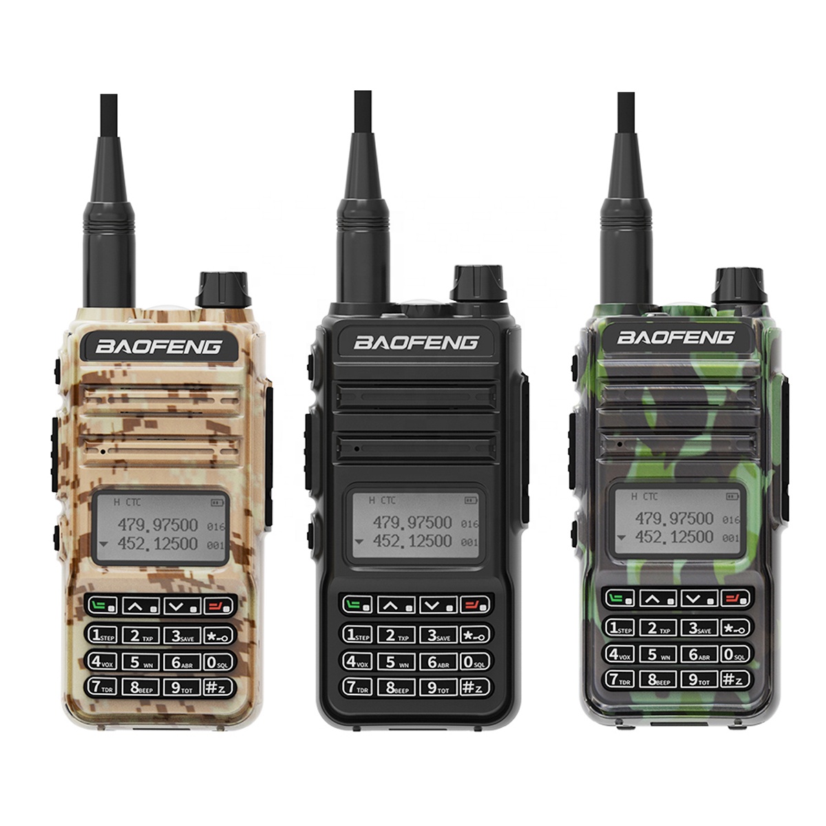 Baofeng RD-K5 Max Six Band Handheld 2 Way Radios - 5W Power