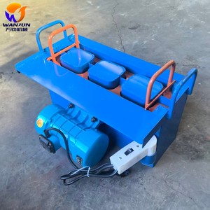 Kleine vibrerende motor cementstenen vormmachine holle blokkenmaker milieuvriendelijke niet-gebrande steenproductie laag - Product Image 3