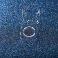 1064nm Quartz Fused Silica Low Absorption Fiber Laser BOCI Optical Protective Window Lens Suku Cadang Pengganti Lensa Kepala Pemotong Laser