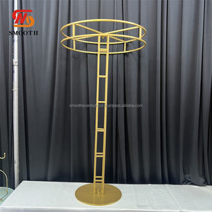 Support de décorations de fleurs de mariage de vente chaude lisse support de fleurs pour pièce maîtresse d'église fleur et support décoration de mariage - Product Image 5