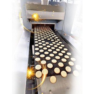 Chất Lượng Cao Mềm Vòng Bánh Quy Hoàn Chỉnh Dây Chuyền Sản Xuất Mềm Cứng Bánh Quy Và Cookie Làm Máy Nhà Máy Giá - Product Image 3