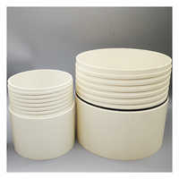 Tuyau d'eau en PVC haute pression de 2 pouces, blanc, vente en gros, directement de l'usine