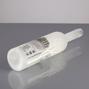 Venta caliente esmerilado de vidrio de <span class=keywords><strong>licor</strong></span> botellas de <span class=keywords><strong>Vodka</strong></span> - Product Image 6