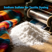 Sulfate de sodium à prix usine, produit chimique très demandé pour l'impression et la teinture textile en Chine