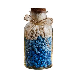 กระดาษพับดาวห้าแฉกไล่สีลายการ์ตูนสร้างสรรค์ ขวดอธิษฐาน DIY งานฝีมือพับดาวห้าแฉก - Product Image 5