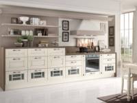Kabinet Dapur Kustom Amerika Premium Kayu Solid Baja Tahan Karat Ramah Lingkungan Bersertifikat ISO Perangkat Keras Bergaransi 3 Tahun