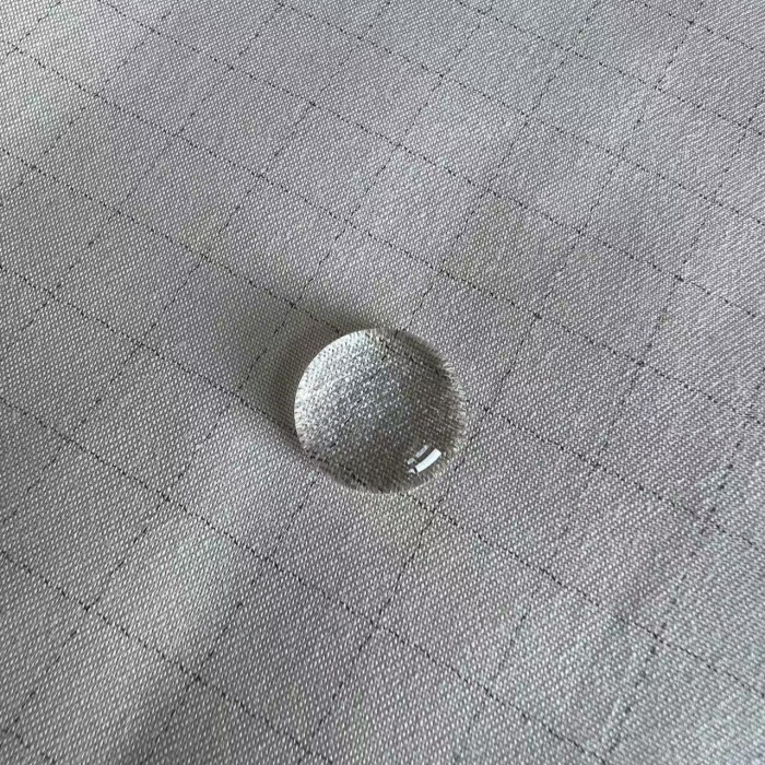 022CVC Anti-static and Oil and Water Repellent Function Fabric CVC Twill Fabric 150g±