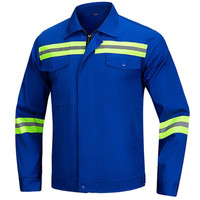 Vêtements de travail unisexes personnalisés en gros, veste et pantalon, respirants, uniforme de travail pour hommes, vêtements de travail industriels