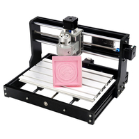 Máquina de Grabado CNC 3018 Pro de Escritorio de 15w, Mini Router CNC para Madera con Control GRBL