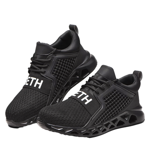 Calzado de Seguridad Laboral, Botas de Trabajo con Puntera de Acero Anti-aplastamiento, Unisex, Suela de PVC, Ligeras, para Senderismo Industrial - Product Image 1