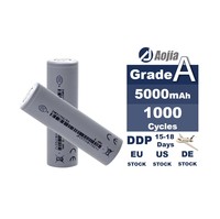 Batterie cylindrique lithium-ion haute performance INR21700S-50SP 5000mAh 3.6V rechargeable 10C Cellule 21700 1000 cycles LiCoO2