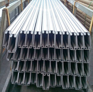 Struttura di alluminio della tenda di 100*48mm in argento estruso di buona qualità - Product Image 1