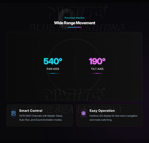 7x12W RGBW dẫn rửa di chuyển đầu ánh sáng với zoom cho bên Câu lạc bộ đám cưới thanh DJ - Product Image 3