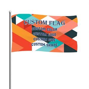 Drapeaux et bannières promotionnels personnalisés double face pour produits publicitaires, drapeaux de football, drapeaux bannière personnalisés - Product Image 1
