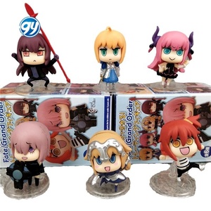6 pezzi Display destino figure comici imparano FGO destino grande ordine prima ondata Gashapon modelli Anime giocattoli da <span class=keywords><strong>collezione</strong></span> - Product Image 5
