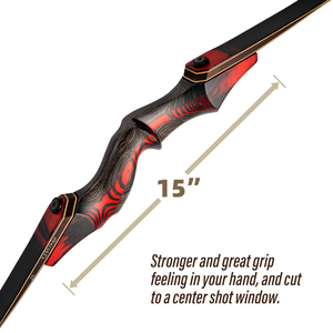 <span class=keywords><strong>Prix</strong></span> FOB Stratification d'<span class=keywords><strong>arc</strong></span> <span class=keywords><strong>de</strong></span> <span class=keywords><strong>chasse</strong></span> classique <span class=keywords><strong>de</strong></span> 62 pouces avec Dymond Wood Riser Bamboo Core Limbs T \ D Recurve Bow - Product Image 6