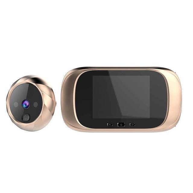 Best 1080P Mini Smart Digital Doorbell Monitor Peephole Eye Angle 120 Degree Video Outdoor Ring Camera Door Camera
