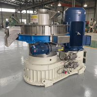 Granulateur vertical centrifuge à matrice annulaire CE pour sciure de bois, paille, branches, déchets de meubles, palettes et granulés de combustible
