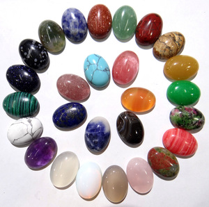 Tự nhiên Mã não pha lê DIY Jewelry Set 15*20 mét trứng-vòng hình với vòng cung duy nhất & hình bầu dục cắt đá quý Trần phụ kiện - Product Image 4