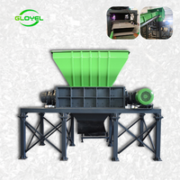 Machine de broyage automatique du plastique, du métal et du bois avec moteur de 30 kW, capacité de 0,3 à 0,5 t, 380 V