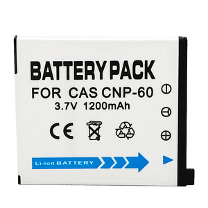 Batterie d'appareil photo numérique rechargeable Li-ion 3,7 V CNP-60 NP-60 NP60 pour Casi EX-Z80 Z9 FS10 S12 <span class=keywords><strong>Exilim</strong></span> NP60 - Product Image 1