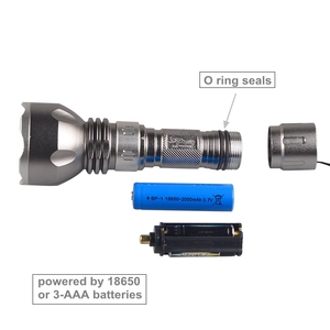 Đèn Pin Lặn Chất Lượng Cao Đèn Lồng LED 10W <span class=keywords><strong>XML2</strong></span> Đèn Pin Chống Nước IP68 Đèn Lặn Có Bình Khí - Product Image 3
