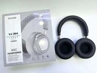 Auriculares Bluetooth VJ364 con Cancelación Activa de Ruido, Cable de Audio AUX Gratuito, Plegables y Giratorios, Graves Potentes, Auriculares Inalámbricos Estéreo TWS