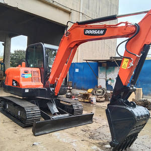 Excavadoras usadas rentables Doosan DX60 Corea hizo excavadoras sobre orugas originales Doosan DX60 maquinaria de construcción en stock - Product Image 4