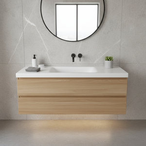 Kamalu KLIT-1000SS lavabo da bagno In tinta unita da 100cm - Product Image 3