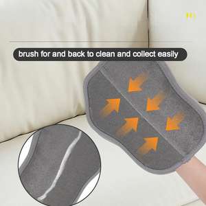 Guantes Electrostáticos Reutilizables de Poliéster de 5 Dedos para Quitar Pelo de Mascotas, Fáciles de Usar, Estilo Lindo para el Cuidado de Mascotas - Product Image 4